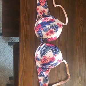 Pink 36C super push up bra